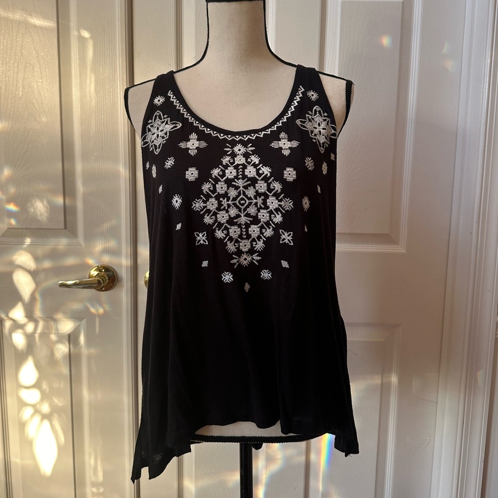 Open Back Tank Top